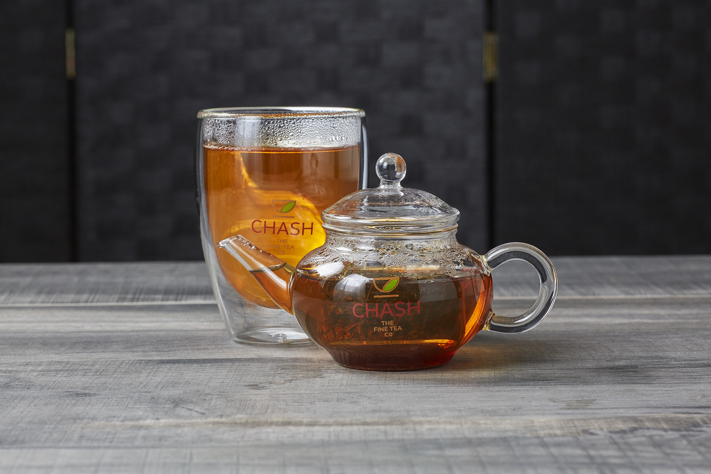 Glass Teapot & Glass Teacup